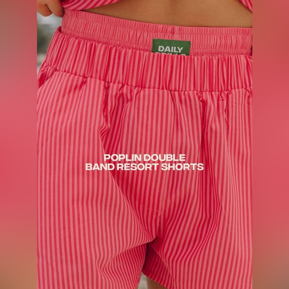 Daily Drills Poplin Double Band Resort Shorts